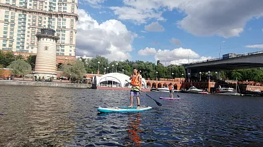 SUP-тур в Серебряный бор (Москва)