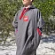 Пончо-полотенце с капюшоном детское RED ORIGINAL Quick Dry Change Robe grey KIDS (на рост до 145см) вид 2