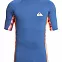 Рашгард мужской Quiksilver с коротким рукавом Arch This UPF 50 QS синий