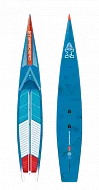 Жесткий сапборд Starboard Sprint Blue Carbon Sandwich 14'0" x 25.5" (2025)