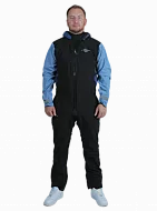 Сухой гидрокостюм мужской Starboard SPRINT Black/Cityscape/Nebulosa