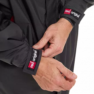 Мембранная парка унисекс Red Paddle Pro Change Jacket Evo с капюшоном серая вид 5