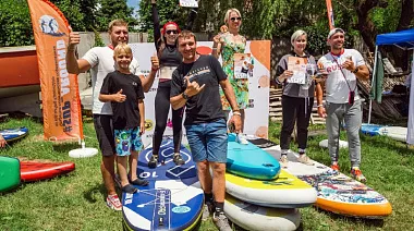 Открытые любительские соревнования по SUP в Краснодаре Sup Around