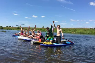 Лайт-поход по Истринскому водохранилищу