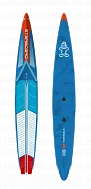 Жесткий сапборд Starboard All Star Blue Carbon Sandwich 14'0" x 23" (2025)