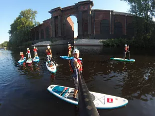 SUP-прогулка в Санкт-Петербурге "О.Новая Голландия"