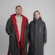 Мембранная парка унисекс Red Paddle Pro Change Jacket Evo с капюшоном серая