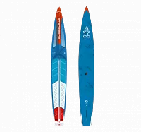 Жесткий сапборд Starboard SUP Gen R 14’0” x 21.5” Blue Carbon Sandwich с чехлом (2025)