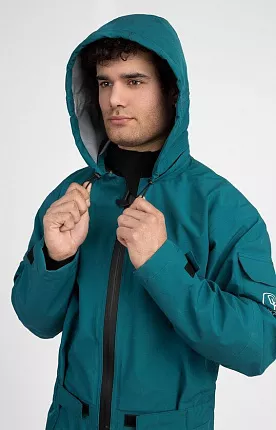 Сухой гидрокостюм Abranta Comfort Plus Aquamarine мужской на рост 173-178 вид 8