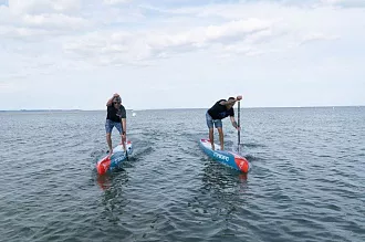 Жесткий сап Starboard Gen R Blue Carbon 14'0" х 25" вид 12