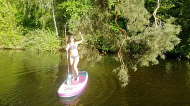 SUP-тур в Серебряный бор (Москва)