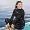 Костюм неопреновый женский SUP face YMT39 2.5 мм, длинный вид 6