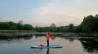 SUP-тур в Серебряный бор (Москва)