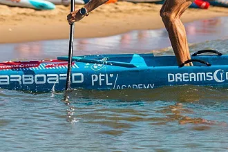 Жесткий сапборд Starboard Sprint Blue Carbon 14'0" x 23.5" (2025) вид 8