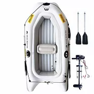 Лодка надувная Aqua Marina MOTION-88821 с электромотором T-18