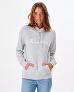 Толстовка-худи женская Rip Curl SCRIPT STANDARD HOOD (LIGHT GREY HEAT)