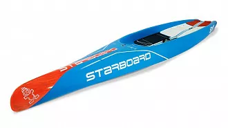 Жесткий сапборд Starboard SUP Sprint Expedition Blue Carbon 14'0" x 27.5" (2025) вид 1