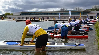 Тренировка к гонке Zavidovo SUP Challenge c Леонидом Тильшем
