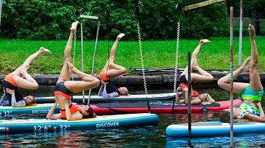 Фестиваль "Фонтанка-SUP" в Санкт-Петербурге