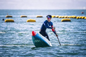 Жесткий сапборд Starboard SUP All Star Blue Carbon 14'0" x 24.5" (2025) вид 8