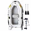 Лодка надувная Aqua Marina MOTION-88821 с электромотором T-18