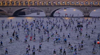 Nautic SUP Paris Crossing 2016