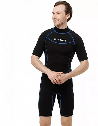 Костюм неопреновый мужской SUP face YMT39 2.5 мм, короткий вид 1