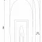 Доска для фойлинга Gladiator Foil 5'7"x27"x5" 112л (2024) вид 2