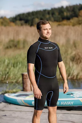 Костюм неопреновый мужской SUP face YMT39 2.5 мм, короткий вид 16