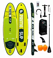 Сапборд надувной SUP Prime 10'8"x33"x6" Flip yellow (2025)