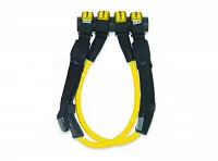 Трапеционные петли для виндсерфинга Nautix Vario Harness 26/32 желтые