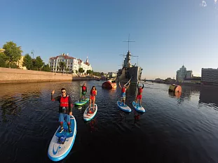 SUP-прогулка в Санкт-Петербурге ''Аврора"