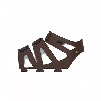 Крепление для вейкборда фиксаторы Jobe 16 EVO Skins Chocolate Brown (пара), размеры S, L