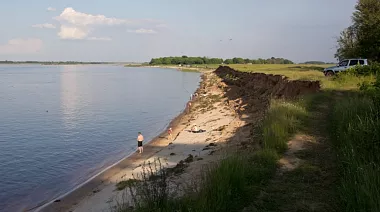 SUP-сплав по Волге под Нижним Новгородом