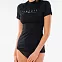 Гидрофутболка Rip Curl женская GOLDEN RAYS S/SL UV черная