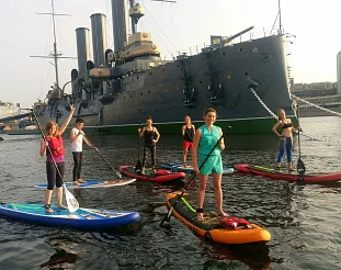 SUP-прогулки по Санкт-Петербургу и окрестностям