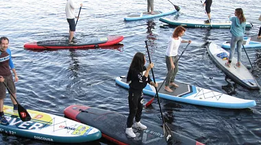 Фестиваль "Фонтанка-SUP" в Санкт-Петербурге