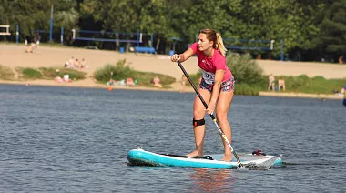 Тренировка к гонке Zavidovo SUP Challenge c Юлией Рябовой