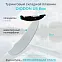 Складной туринговый плавник DIODON US BOX чёрный без рисунка на лопасти