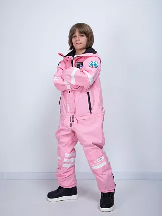 Комбинезон детский LUCKYBOO Astronaut series унисекс розовый вид 2