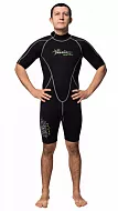 Гидрокостюм неопреновый мужской Marlin MALIBU SHORTY MAN 2,5 mm, Silver