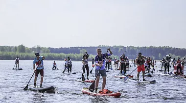 Соревнования Zavidovo SUP challenge сентябрь 2021