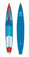 Жесткий сапборд Starboard Gen R Blue Carbon Sandwich 14'0" х 25" с чехлом (2025)