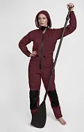 Сухой гидрокостюм Abranta Comfort Plus Vine Red  усиление коленей, женский, рост 164