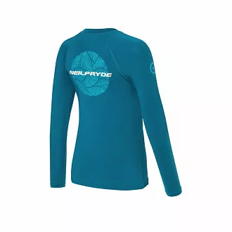 Рашгард женский с длинным рукавом Spark Rashguard L/S C1 peacock вид 1