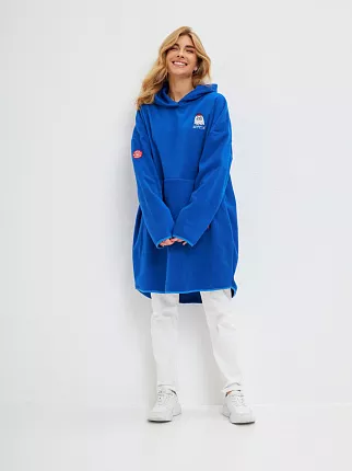 Худи унисекс Береги флисовое НЕРПА one size (УНИСЕКС, Тихий океан, one size, Флис, 100% пэ)