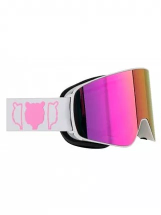 Горнолыжная маска TERROR - SPECTRUM White - Pink (one size)