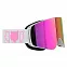 Горнолыжная маска TERROR - SPECTRUM White - Pink (one size)