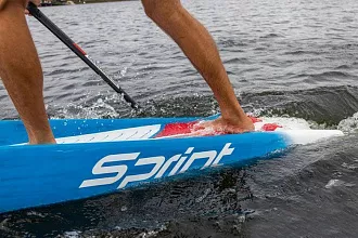 Жесткий SUP Starboard Sprint Carbon Sandwich 14'0" х 25.5" с чехлом вид 11