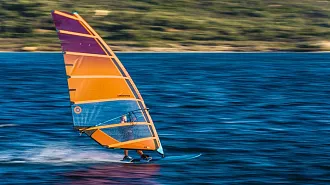 Парус для виндсерфинга Neilpryde Speedster С2, размер 7.7 вид 2